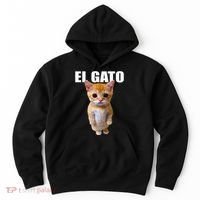 El Gato Meme Sad Crying Cat Munchkin Kitty Meme Trendy Hoodie thumb 0