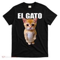 El Gato Meme Sad Crying Cat Munchkin Kitty Meme Trendy T-Shirt thumb 0