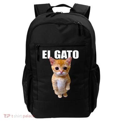 El Gato Meme Sad Crying Cat Munchkin Kitty Meme Trendy Backpack