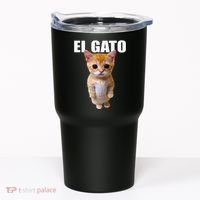 El Gato Meme Sad Crying Cat Munchkin Kitty Meme Trendy Tumbler thumb 0