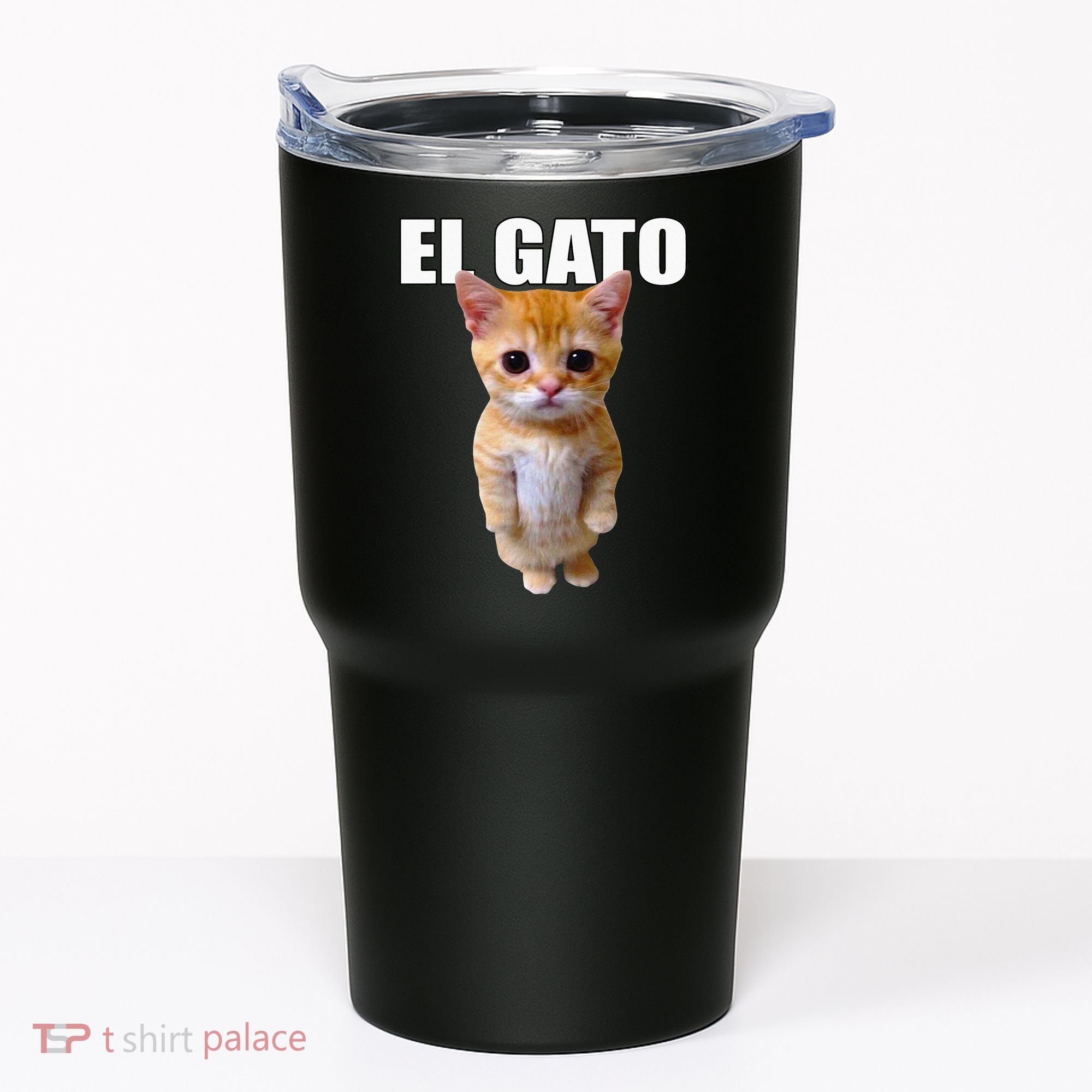 El Gato Meme Sad Crying Cat Munchkin Kitty Meme Trendy Tumbler