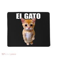 El Gato Meme Sad Crying Cat Munchkin Kitty Meme Trendy Mousepad thumb 0
