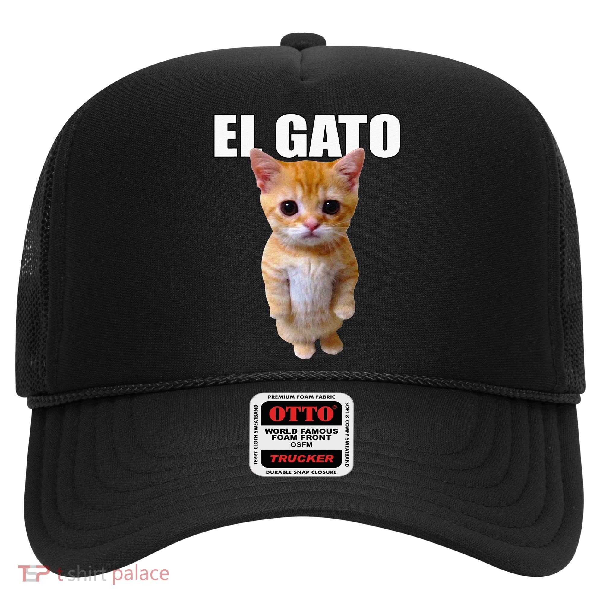 El Gato Meme Sad Crying Cat Munchkin Kitty Meme Trendy Hat