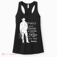 Every Girl Needs A Little Rip In Her Jeans Women's Tank Top thumb 0