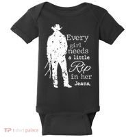 Every Girl Needs A Little Rip In Her Jeans Baby Bodysuit thumb 0