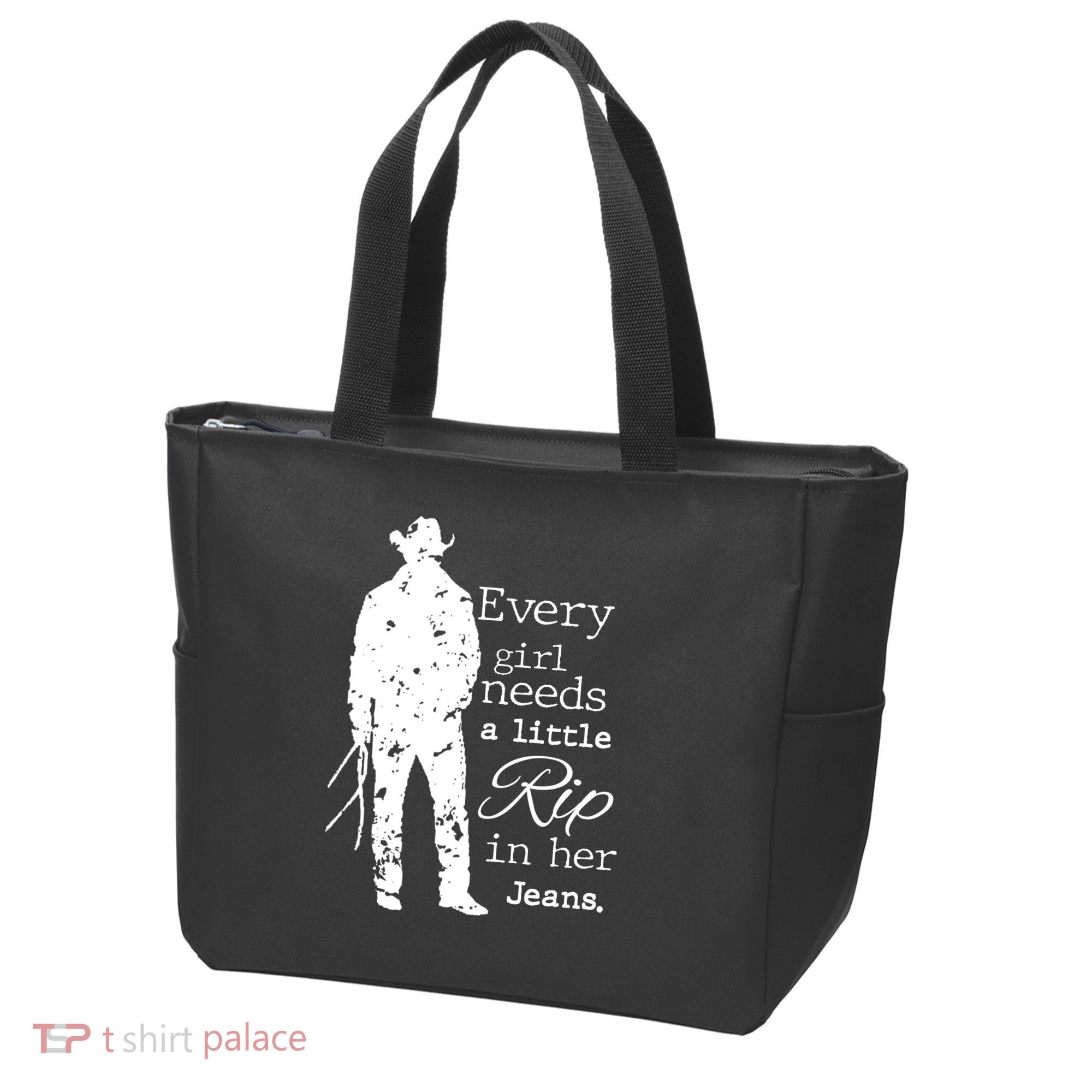 Every Girl Needs A Little Rip In Her Jeans Tote Bag