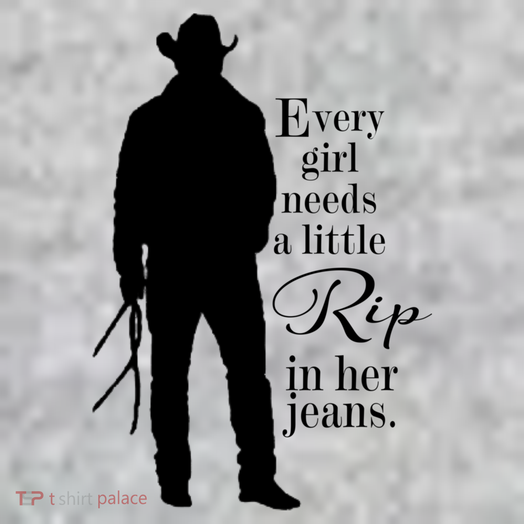 Every Girl Needs A Little Rip In Her Jeans Sweatshirt