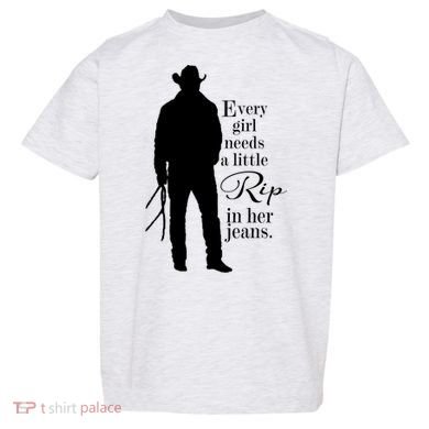 Every Girl Needs A Little Rip In Her Jeans Toddler T-Shirt