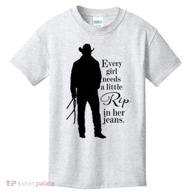 Every Girl Needs A Little Rip In Her Jeans Kids T-Shirt