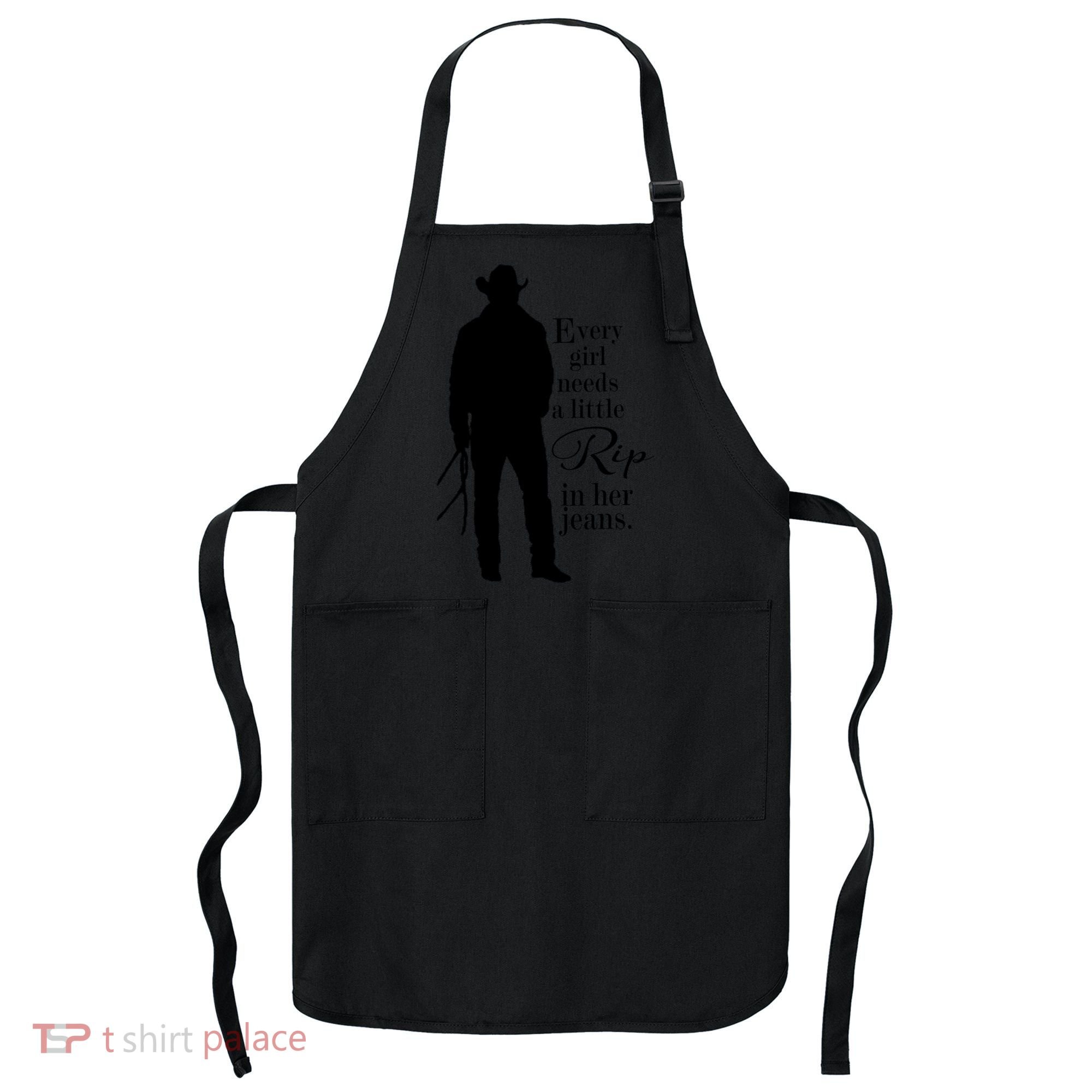 Every Girl Needs A Little Rip In Her Jeans Apron