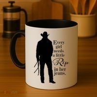 Every Girl Needs A Little Rip In Her Jeans Coffee Mug thumb 4