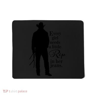Every Girl Needs A Little Rip In Her Jeans Mousepad