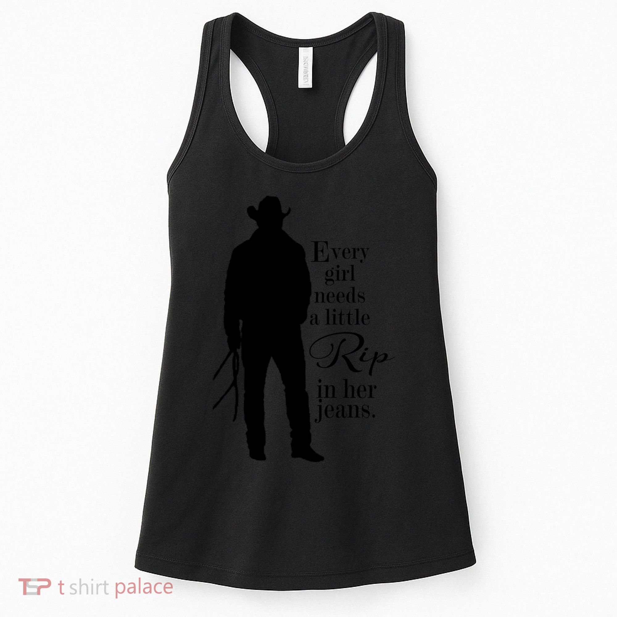 Every Girl Needs A Little Rip In Her Jeans Women's Tank Top
