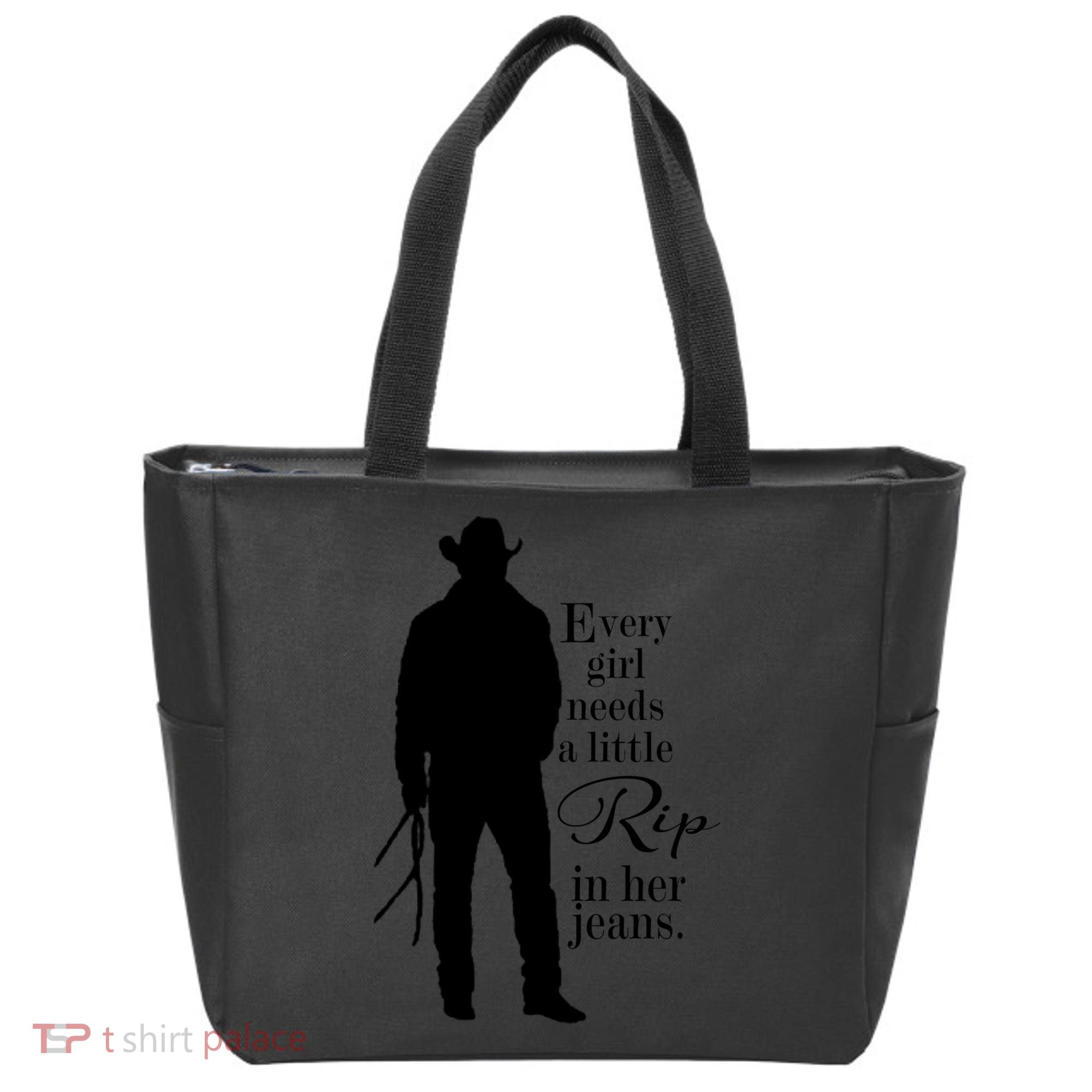 Every Girl Needs A Little Rip In Her Jeans Tote Bag