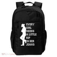 Every Girl Needs A Little Rip In Her Jeans Backpack thumb 0
