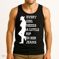 Every Girl Needs A Little Rip In Her Jeans Tank Top thumb 3