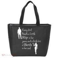 Every Girl Needs A Little Rip In Her Jeans And Beth In Her Soul Tote Bag thumb 0