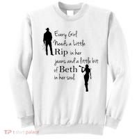 Every Girl Needs A Little Rip In Her Jeans And Beth In Her Soul Sweatshirt thumb 0