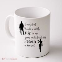 Every Girl Needs A Little Rip In Her Jeans And Beth In Her Soul Coffee Mug thumb 0