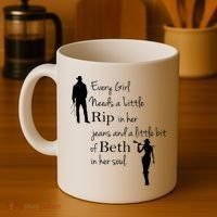 Every Girl Needs A Little Rip In Her Jeans And Beth In Her Soul Coffee Mug thumb 4
