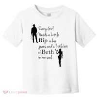 Every Girl Needs A Little Rip In Her Jeans And Beth In Her Soul Toddler T-Shirt thumb 0