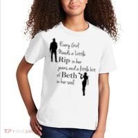Every Girl Needs A Little Rip In Her Jeans And Beth In Her Soul Kids T-Shirt thumb 2