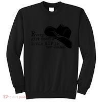 Every Girl Needs A Little Rip In Her Jeans Sweatshirt thumb 0