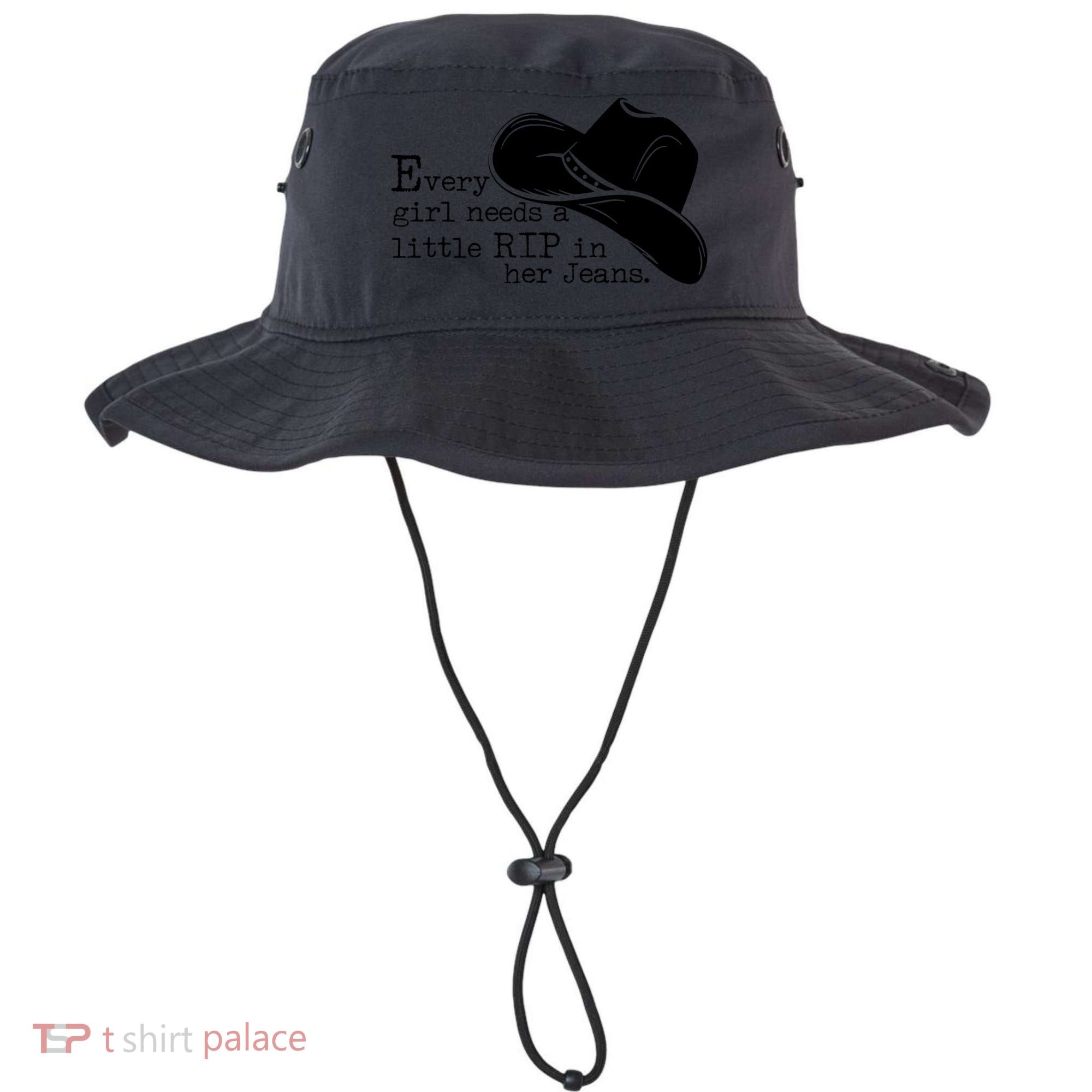 Every Girl Needs A Little Rip In Her Jeans Bucket Hat