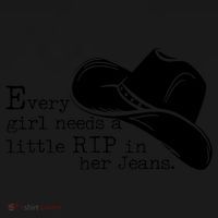 Every Girl Needs A Little Rip In Her Jeans Visor thumb 3