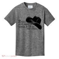 Every Girl Needs A Little Rip In Her Jeans Kids T-Shirt thumb 0