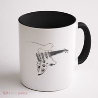 Electric Guitar Player Gift Coffee Mug thumb 1
