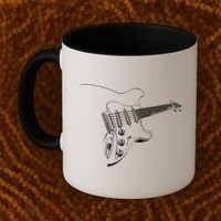 Electric Guitar Player Gift Coffee Mug thumb 2