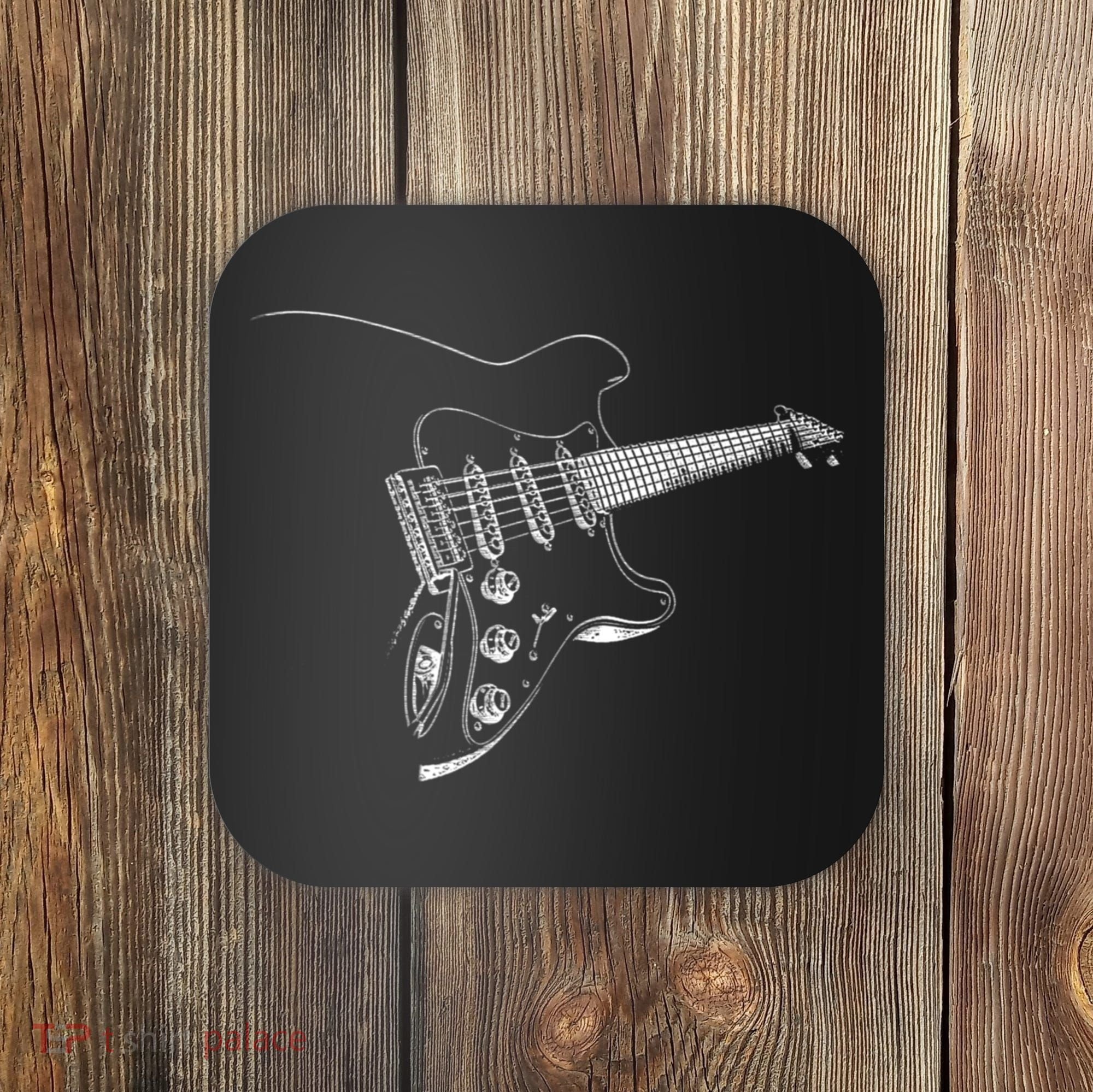 Electric Guitar Player Gift Coaster