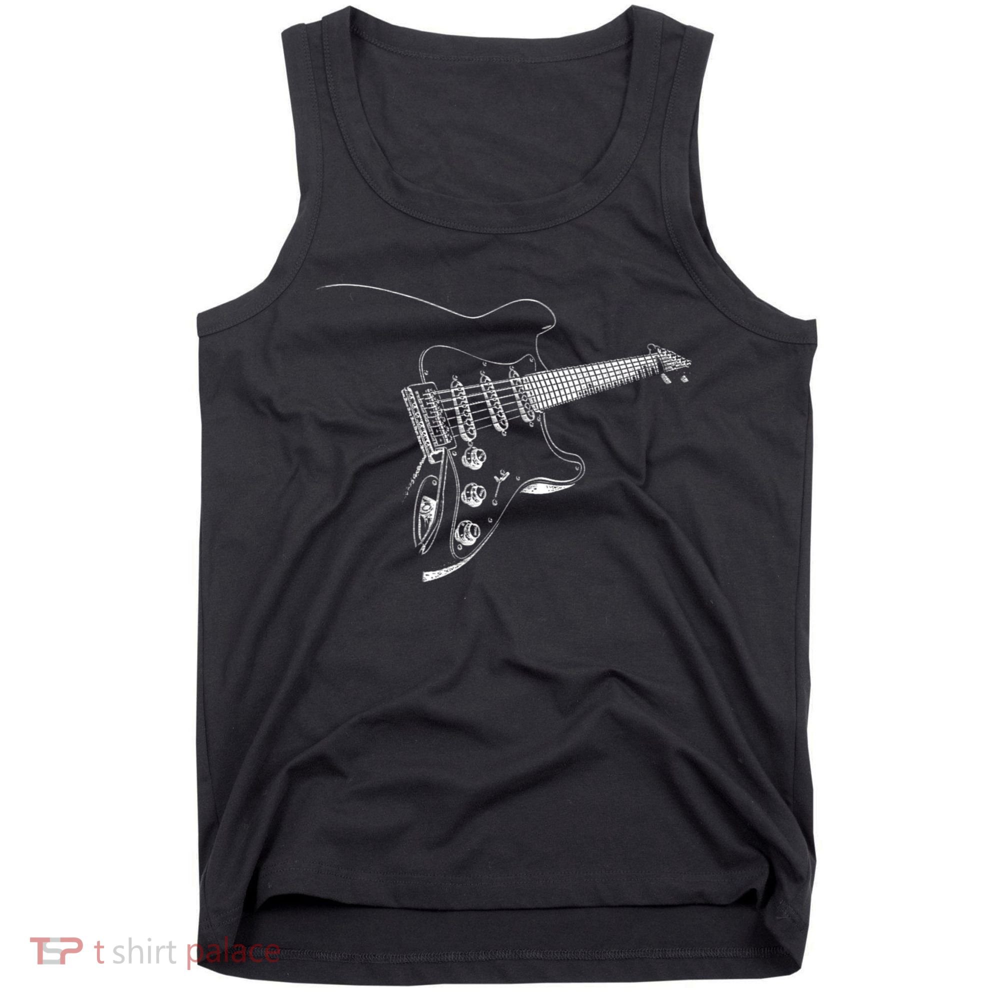Electric Guitar Player Gift Tank Top