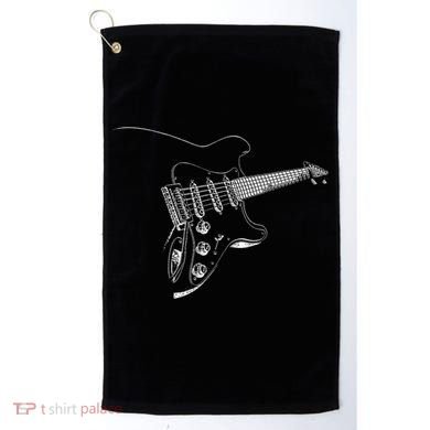 Electric Guitar Player Gift Golf Towel