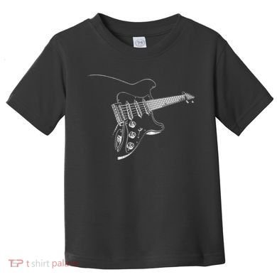 Electric Guitar Player Gift Toddler T-Shirt