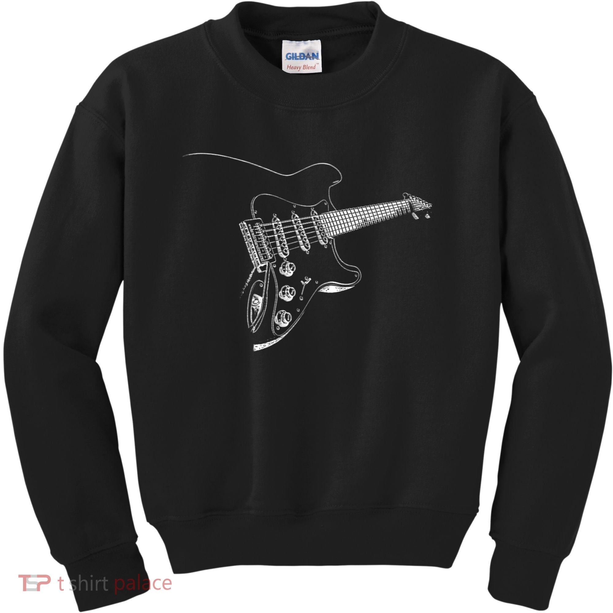 Electric Guitar Player Gift Kids Sweatshirt