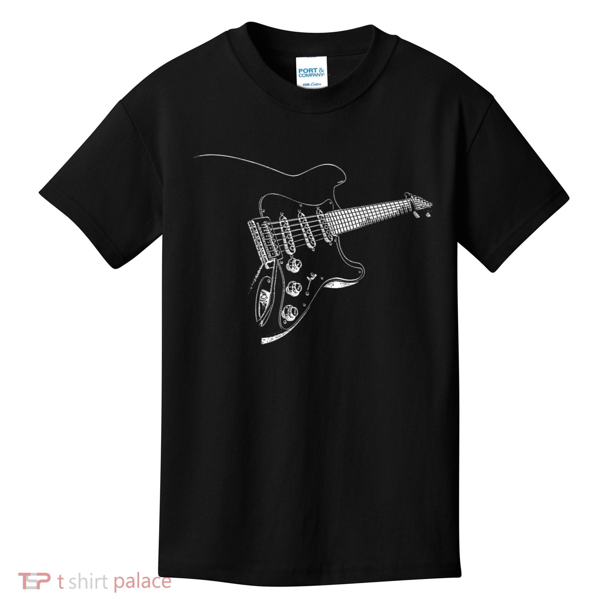 Electric Guitar Player Gift Kids T-Shirt
