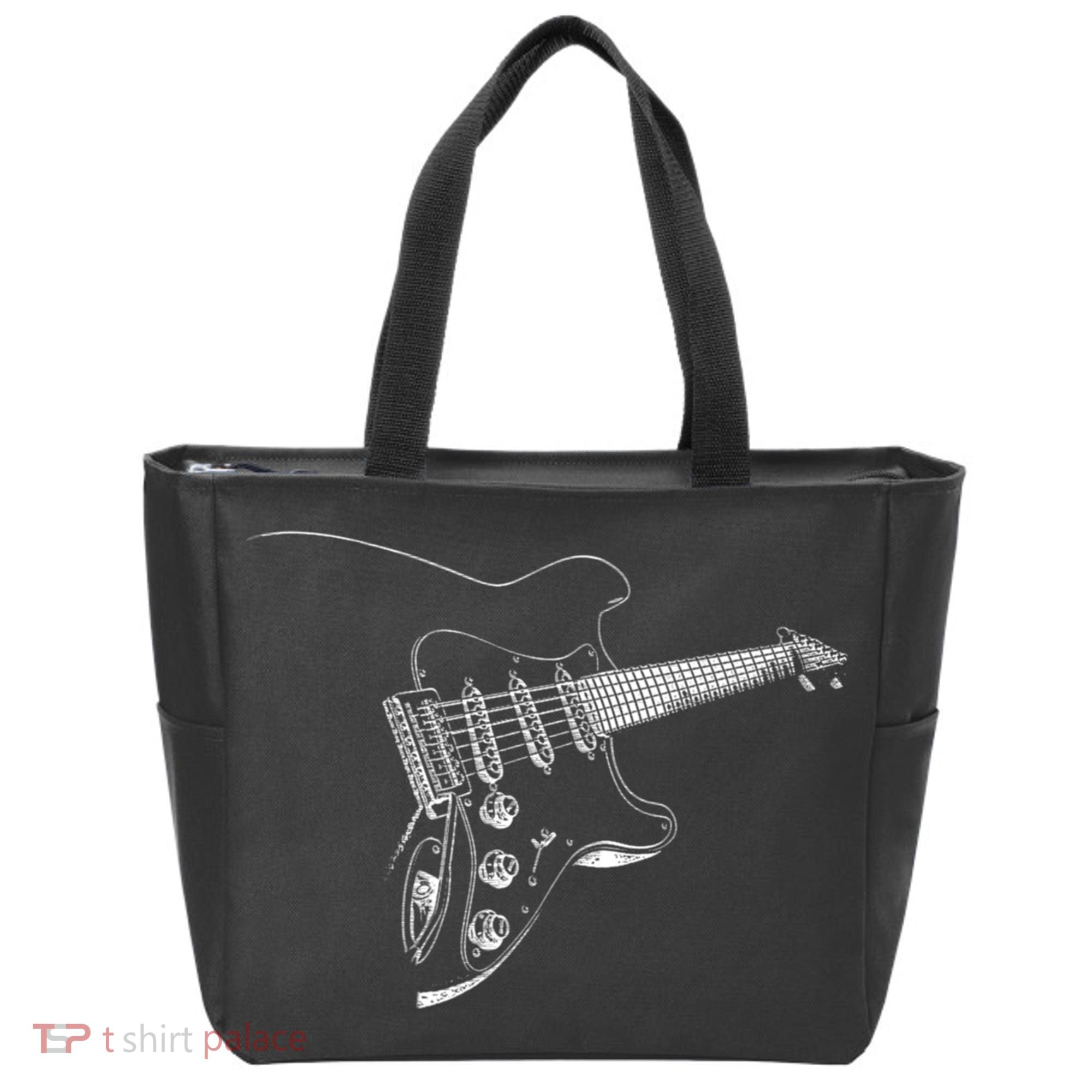 Electric Guitar Player Gift Tote Bag