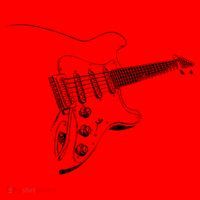 Electric Guitar Player Gift Santa Hat thumb 1