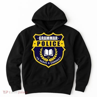 English Grammar Police Hoodie