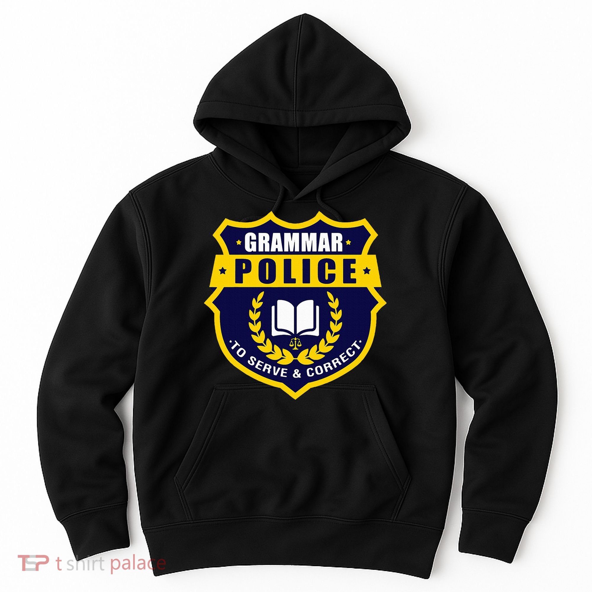 English Grammar Police Hoodie