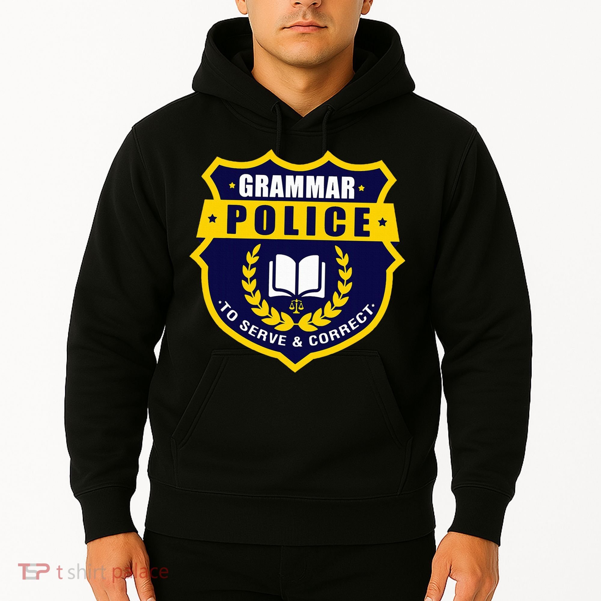 English Grammar Police Hoodie