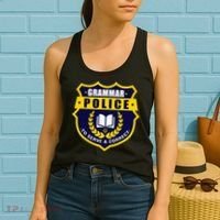 English Grammar Police Women's Tank Top thumb 2