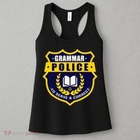 English Grammar Police Women's Tank Top thumb 3