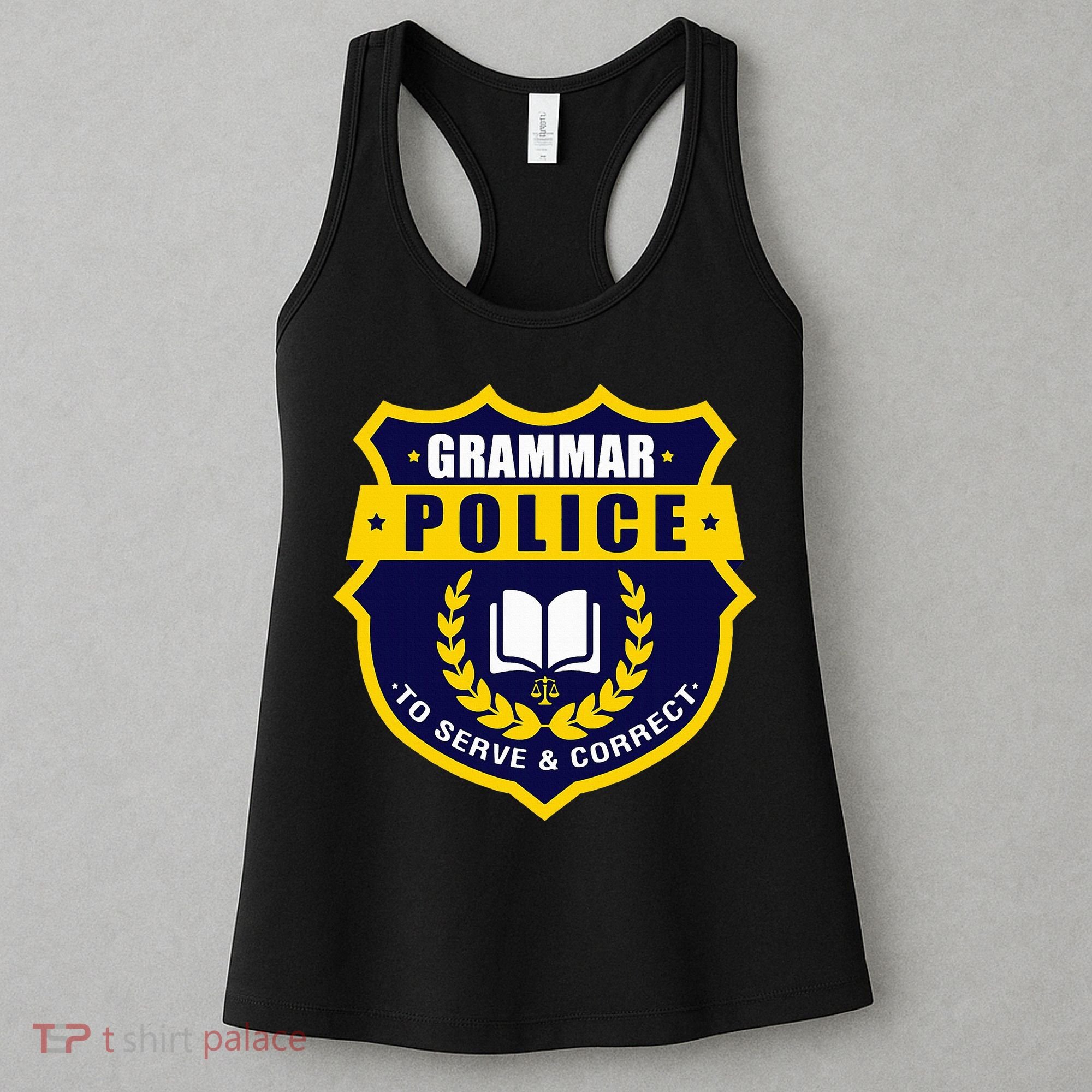 English Grammar Police Women's Tank Top