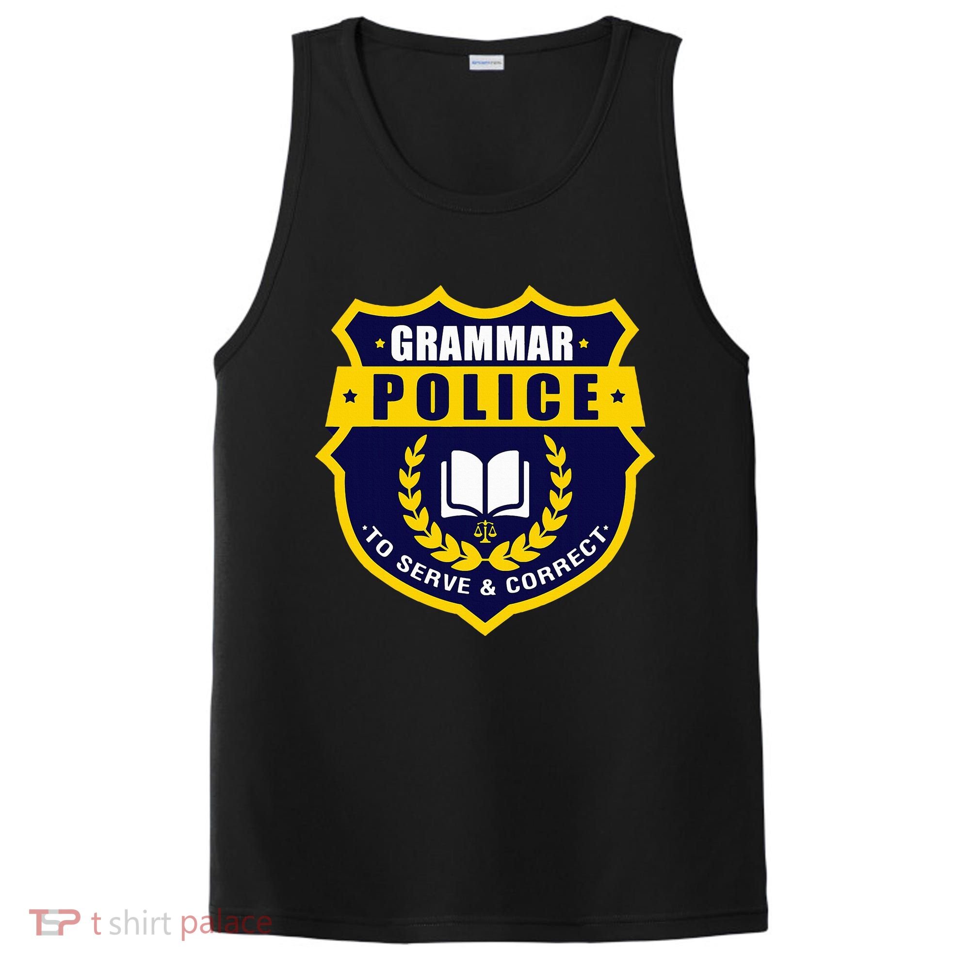 English Grammar Police PosiCharge Competitor Tank