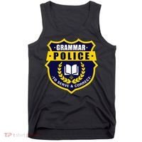 English Grammar Police Tank Top thumb 0