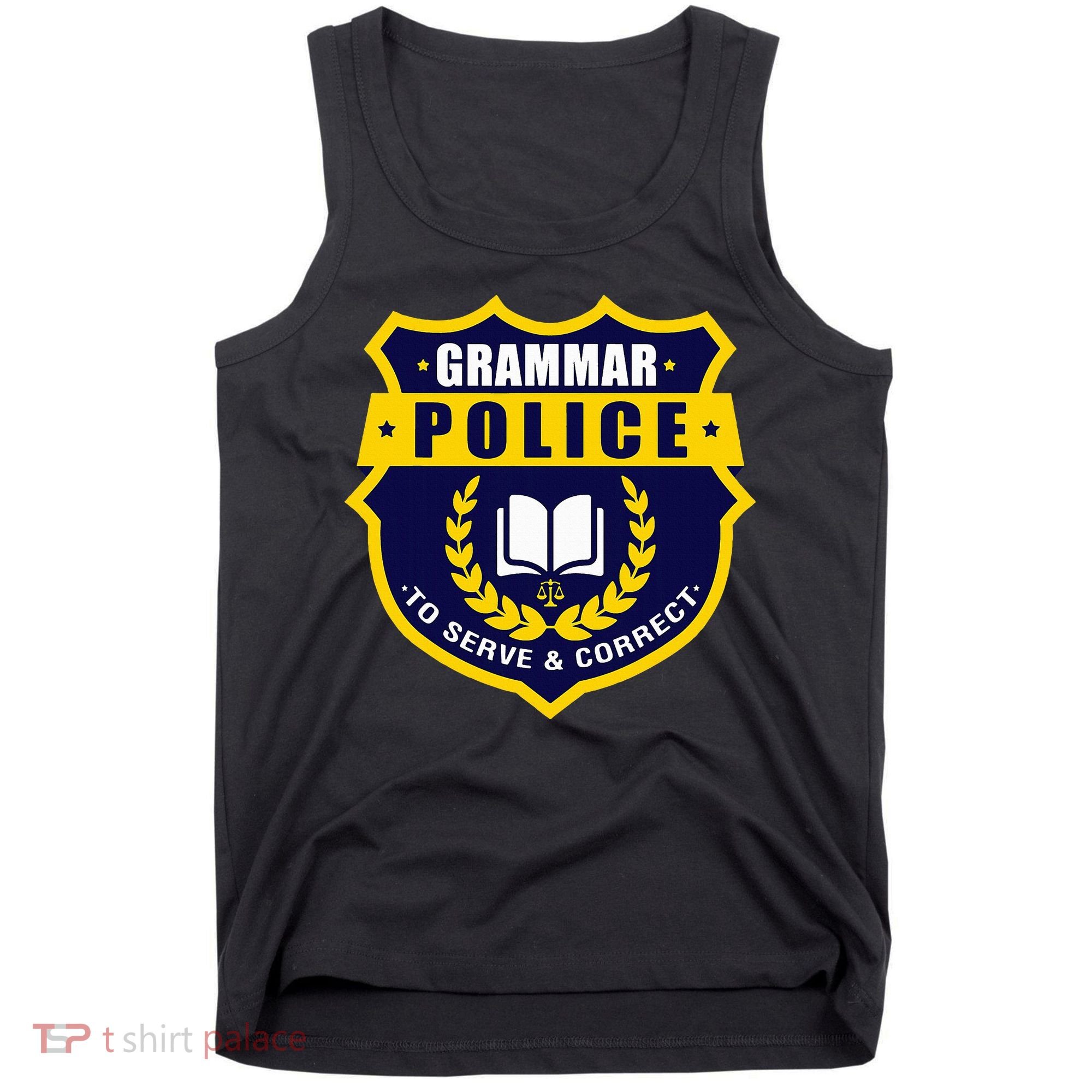 English Grammar Police Tank Top