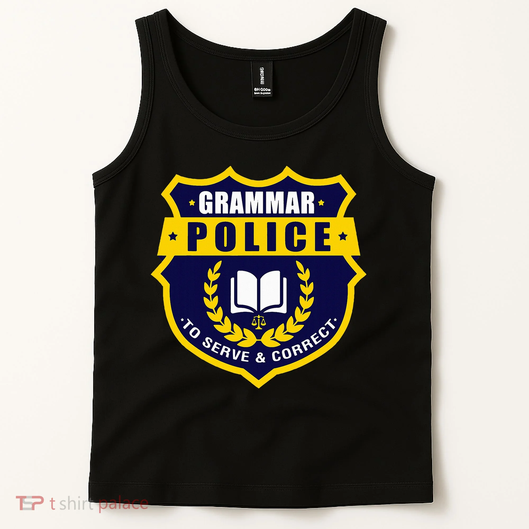 English Grammar Police Tank Top